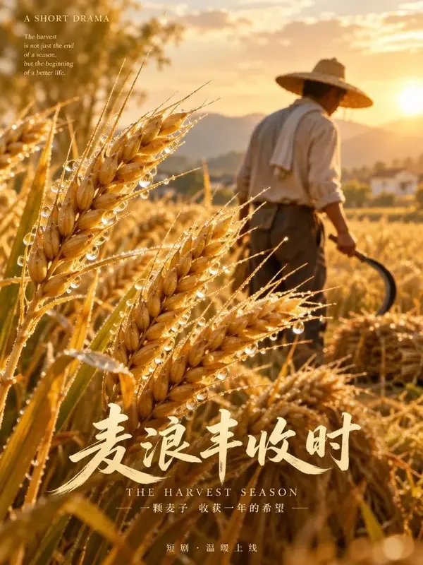 《麦穗金黄时》- 果冻传媒官网年代记忆短剧封面