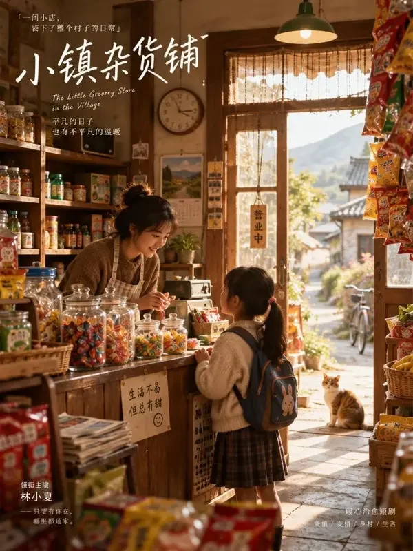 《村头小卖部》- 果冻传媒官网生活喜剧短剧封面