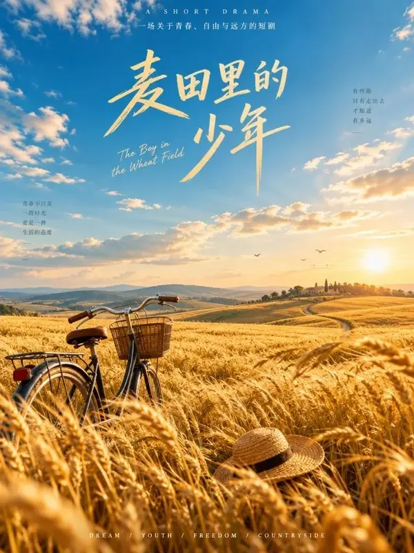 《风吹麦浪的日子》- 果冻传媒官网乡村励志短剧封面