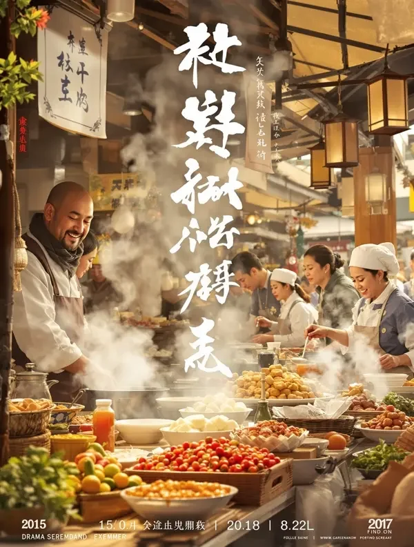 《小镇菜市场的早晨》- 果冻传媒官网市井生活短剧封面