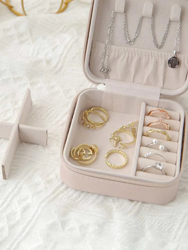 Mini Portable Jewelry Box
