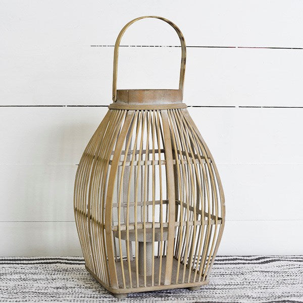 21” Bamboo Lantern
