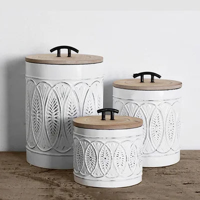 Set/3 Metal Canisters