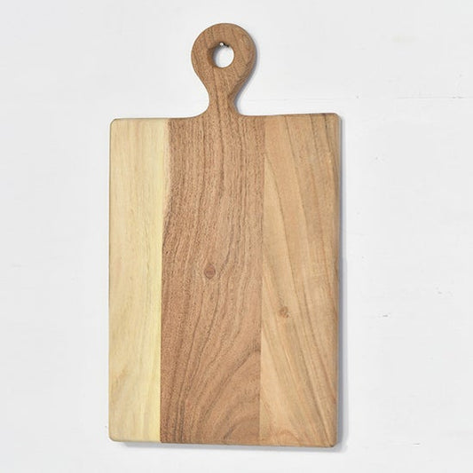 13" Square Wood Serving Cutting Board