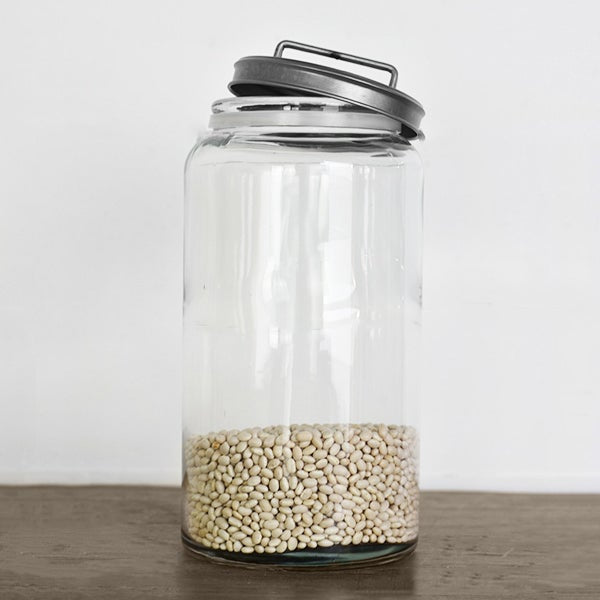 Large Glass Jar Canister w/ Lid